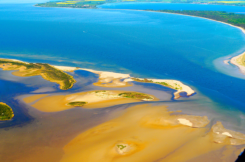 zur Übersicht Flugaufnahmen Hiddensee