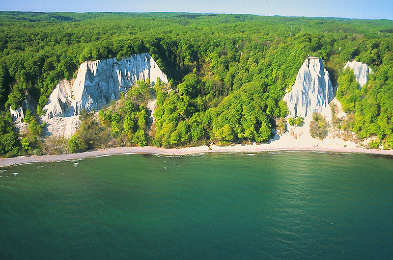 zur Übersicht Flugaufnahmen Kreideküste