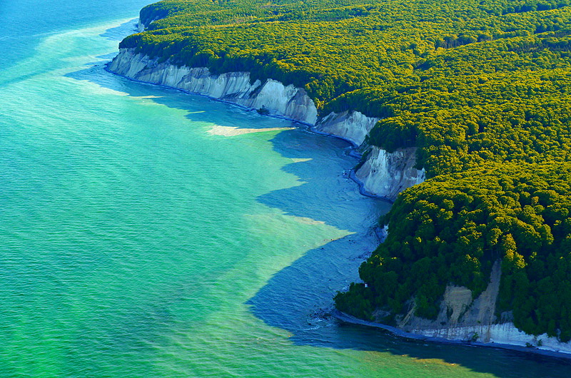 zur Übersicht Flugaufnahmen Kreideküste