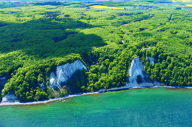 zur Übersicht Flugaufnahmen Kreideküste