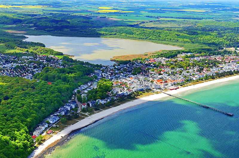zur Übersicht Flugaufnahmen Bäderküste