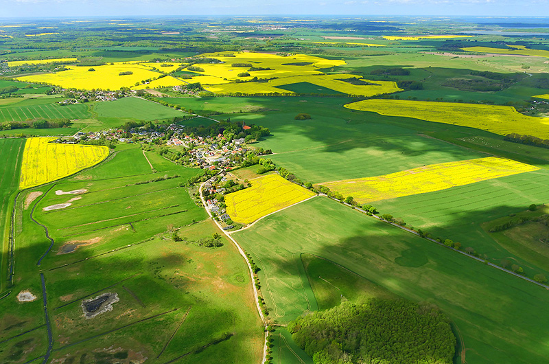 zur Übersicht Flugaufnahmen Putbus